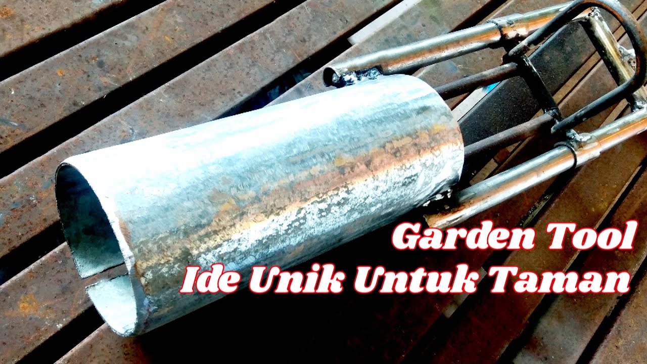 Homemade Garden Tool Membuat Alat Pelubang Tanah