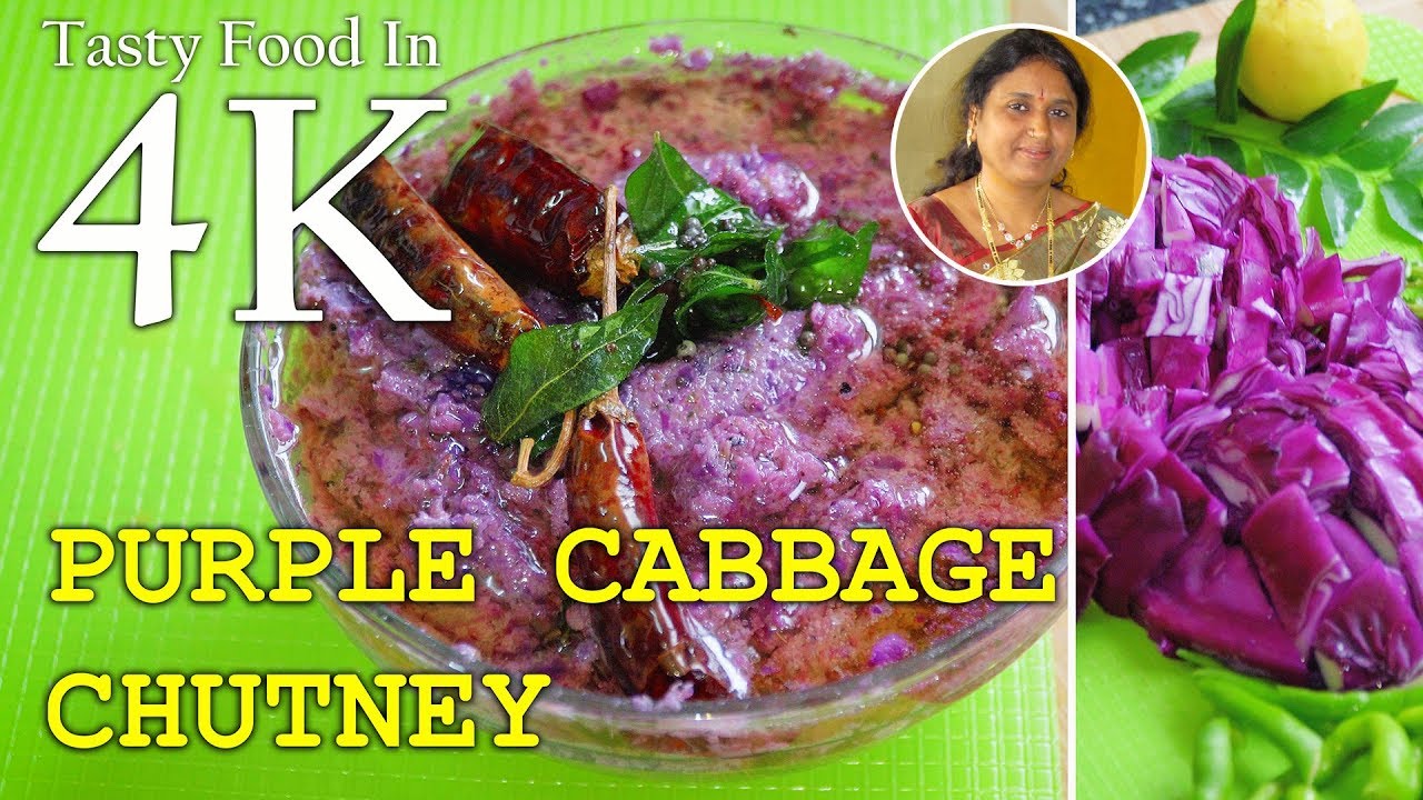 Cabbage Chutney Easy Recipe | 4K