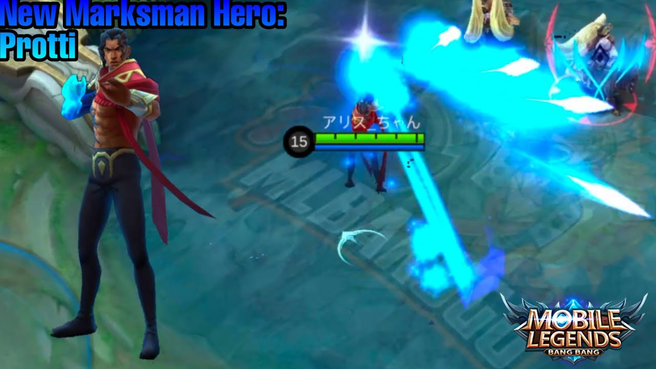 Mobile Legends Upcoming new Marksman Hero, Protti full gameplay