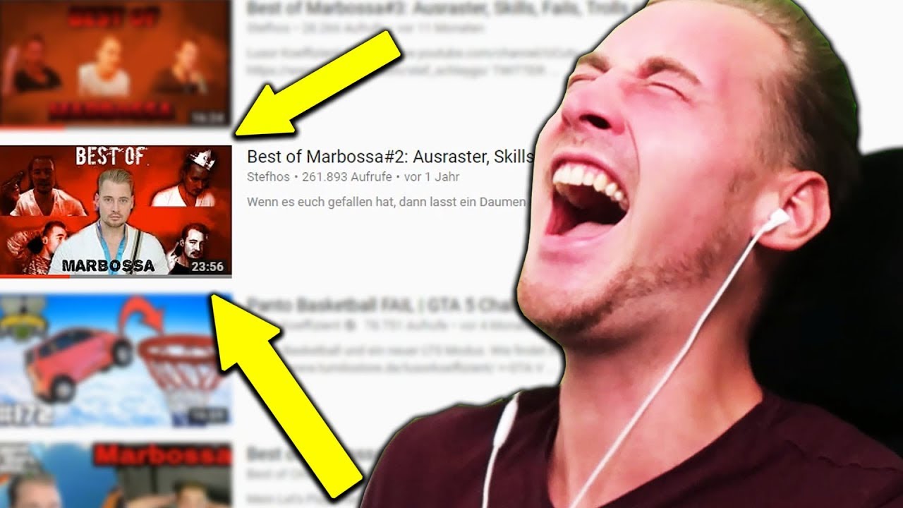 ICH WEINE VOR LACHEN | BEST OF MARBOSSA REAKTION