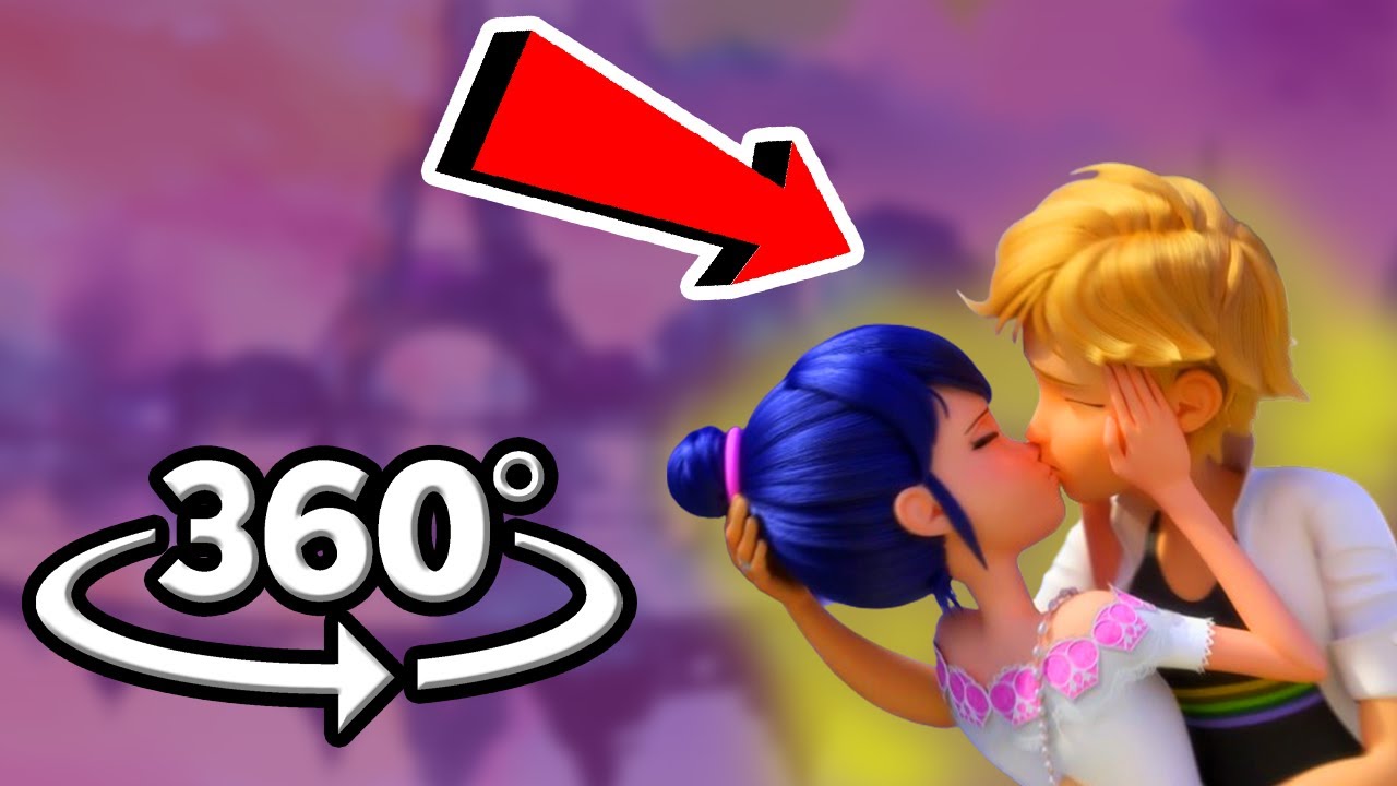 Can You Find Marinette and Adrien's Secret Kiss in Paris? 🐞 360 Degree Video VR Challenge!