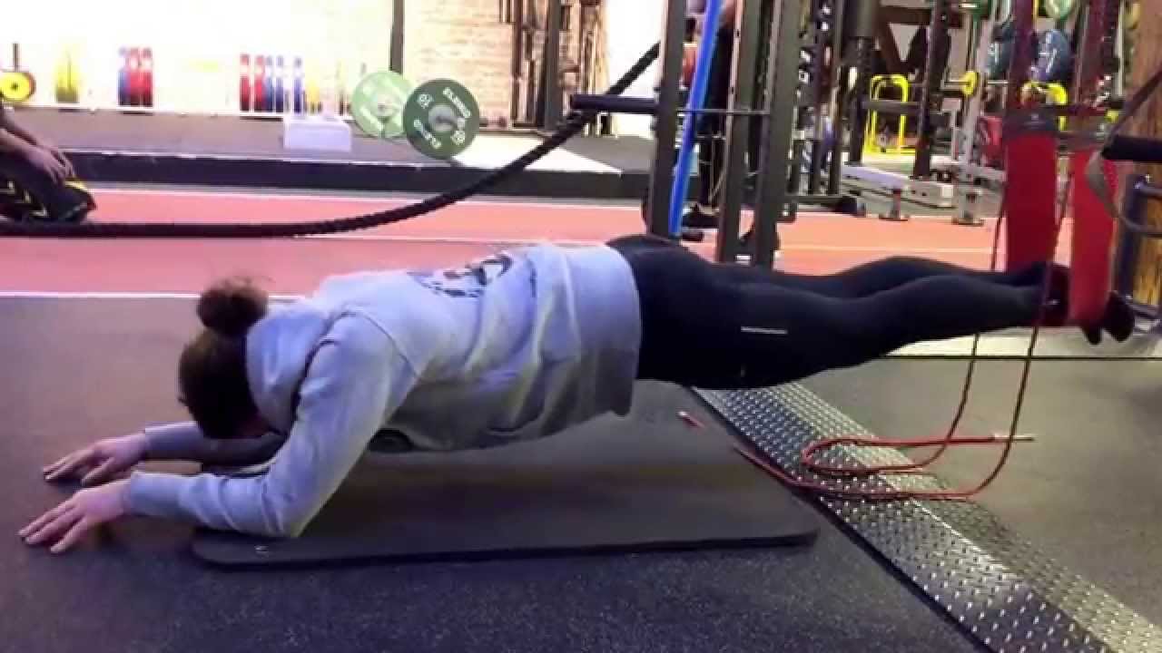 Dynamisk planke i slynge / dynamic plank redcord technique
