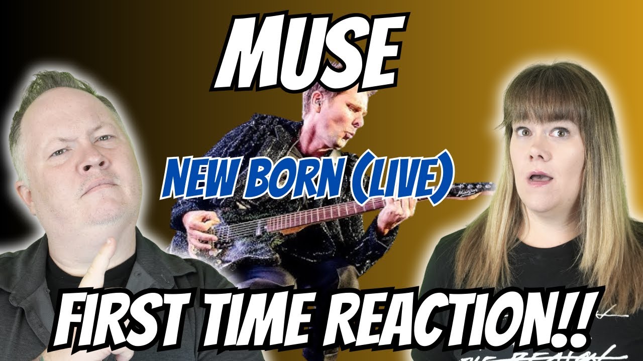 Реакция моей девушки на Muse - New Born (концерт) | Она так влюблена в эту песню