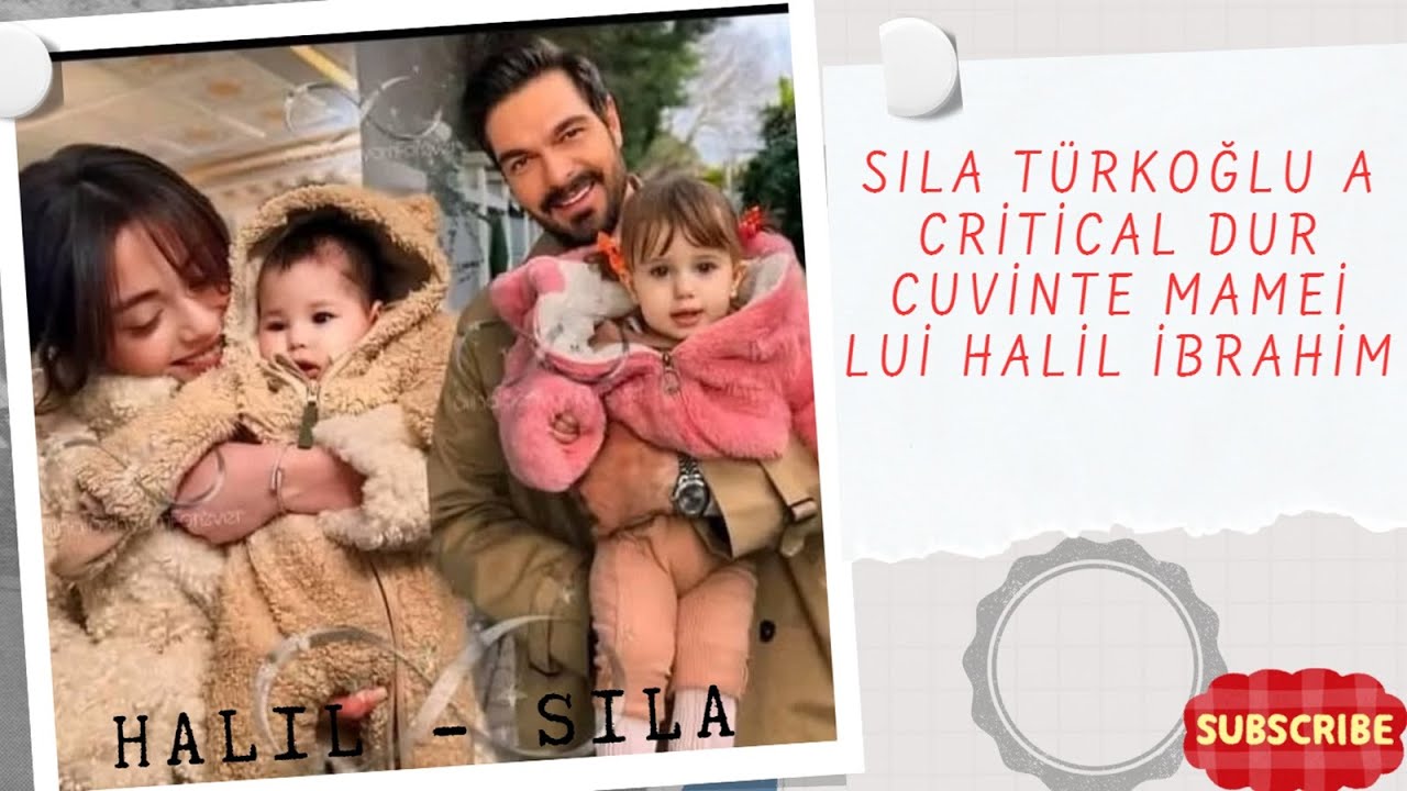 Sıla Türkoğlu Критическая остановка заварной крем Мами Луи Халил ̇brahim
