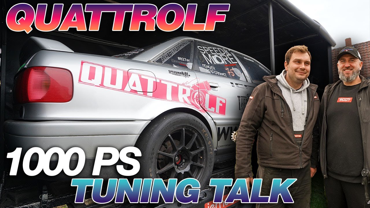 QUATTROLF - 1000 PS Audi mit 2l 16V Turbo 4,3 Bar Ladedruck - Tuning Talk mit Nils Orlam&uuml;nde