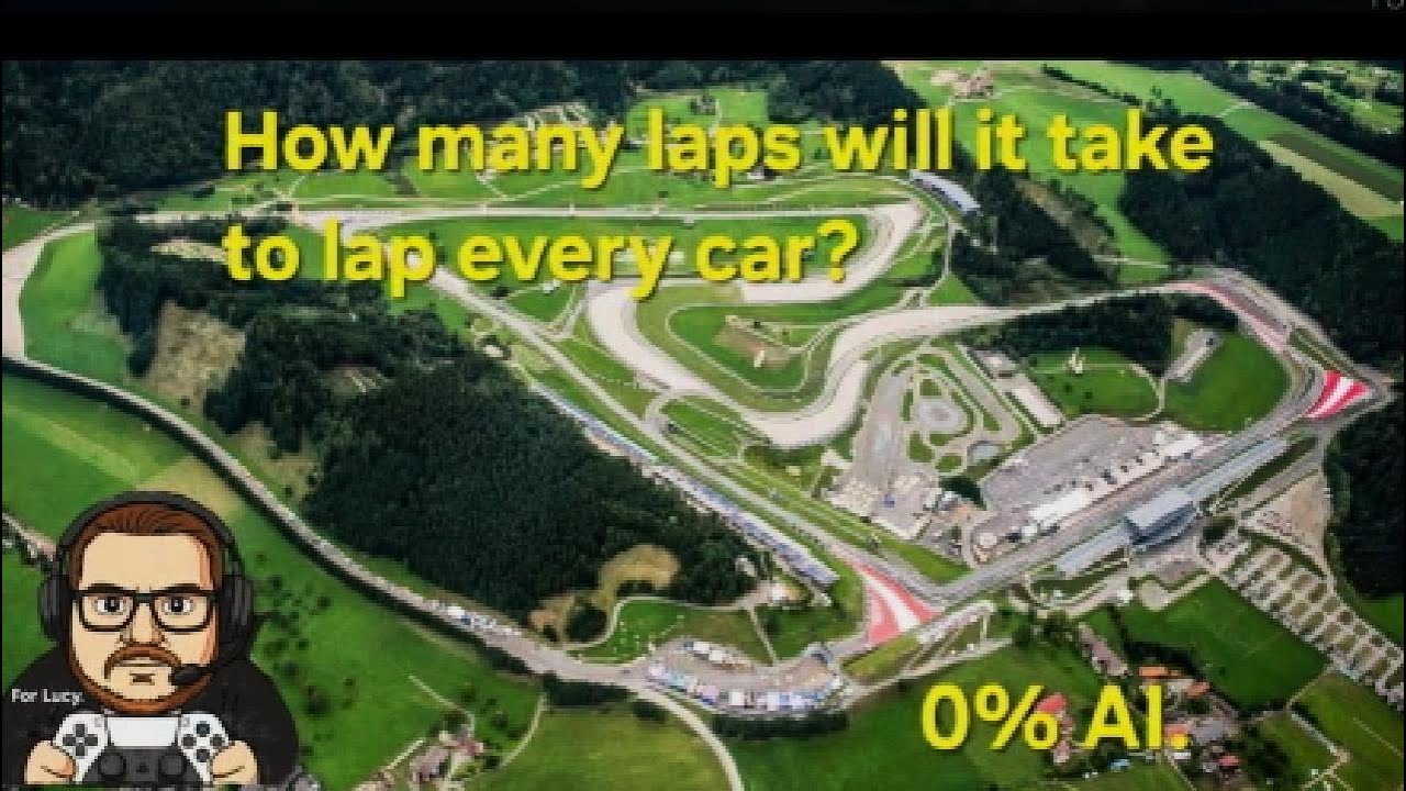 How long to lap every car. 0% AI