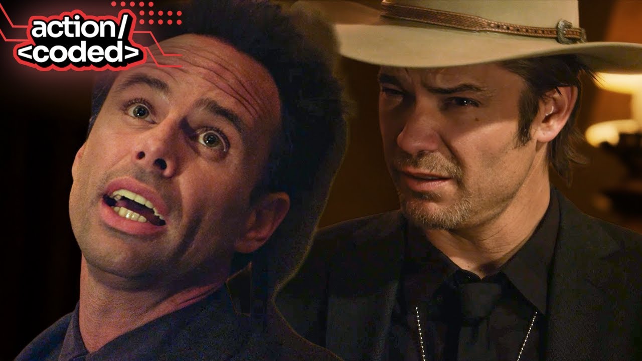 justified (2013) -  the true identity of drew thompson is finally revealed