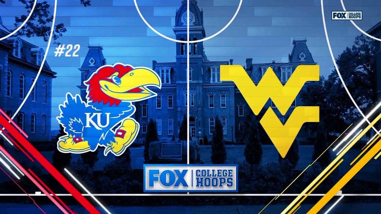 NCAAB 2026 01 10 Kansas at West Virginia 720p60