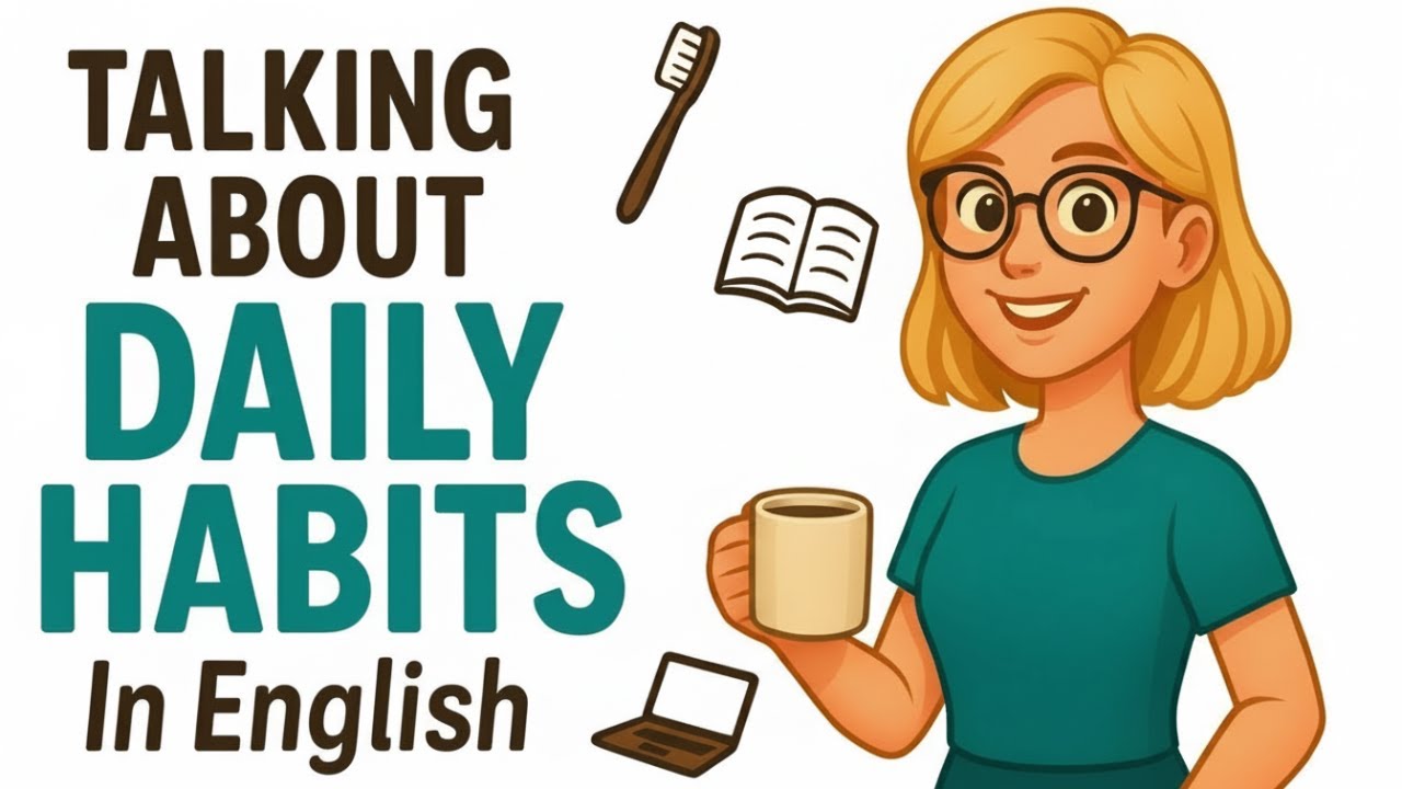 How to Talk About Daily Habits in English | English Podcast For Beginners