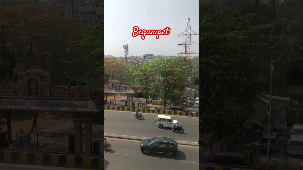 Begumpet Metro Station Hyderabad #begumpet #hyderabad