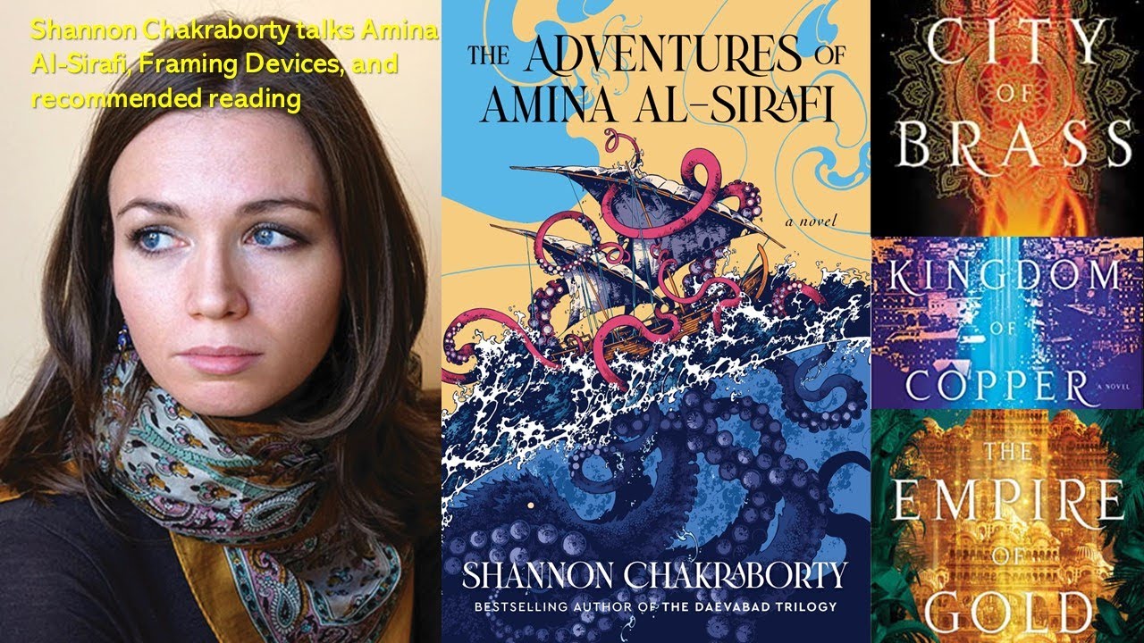Shannon Chakraborty author of The Adventures of Amina Al-Sirafi