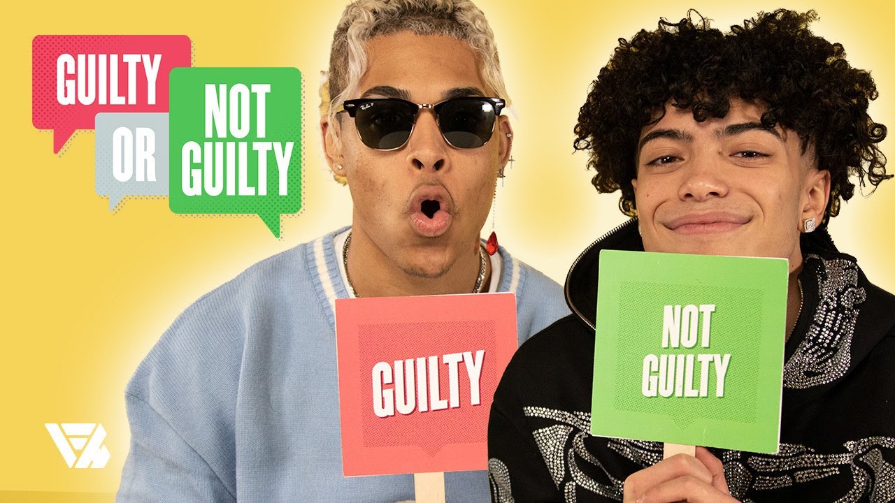TikTokers PrettyBoiBallo & Derek Trends Spill The Tea In Guilty Or Not Guilty!