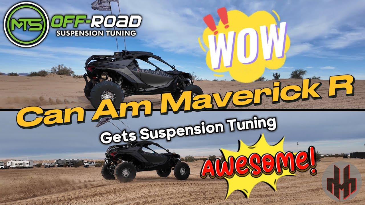 Can Am Maverick R получает улучшенную подвеску!