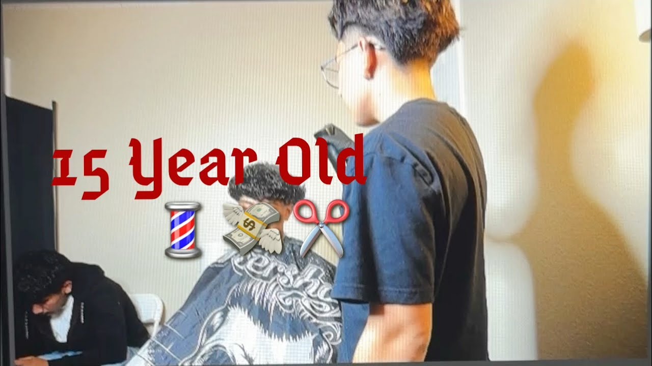Day In the Life of A 15-Year-Old Barber