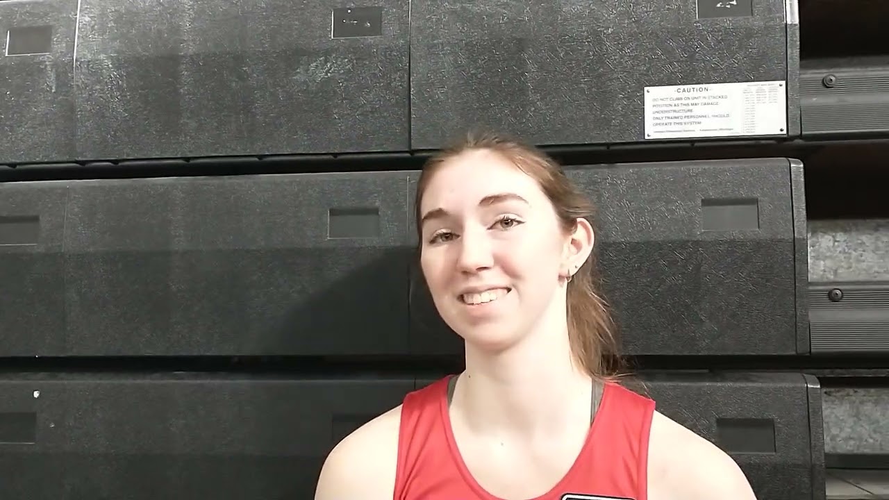 Elise McNamee of Conard Interview @ Elm City Coaches Meet
