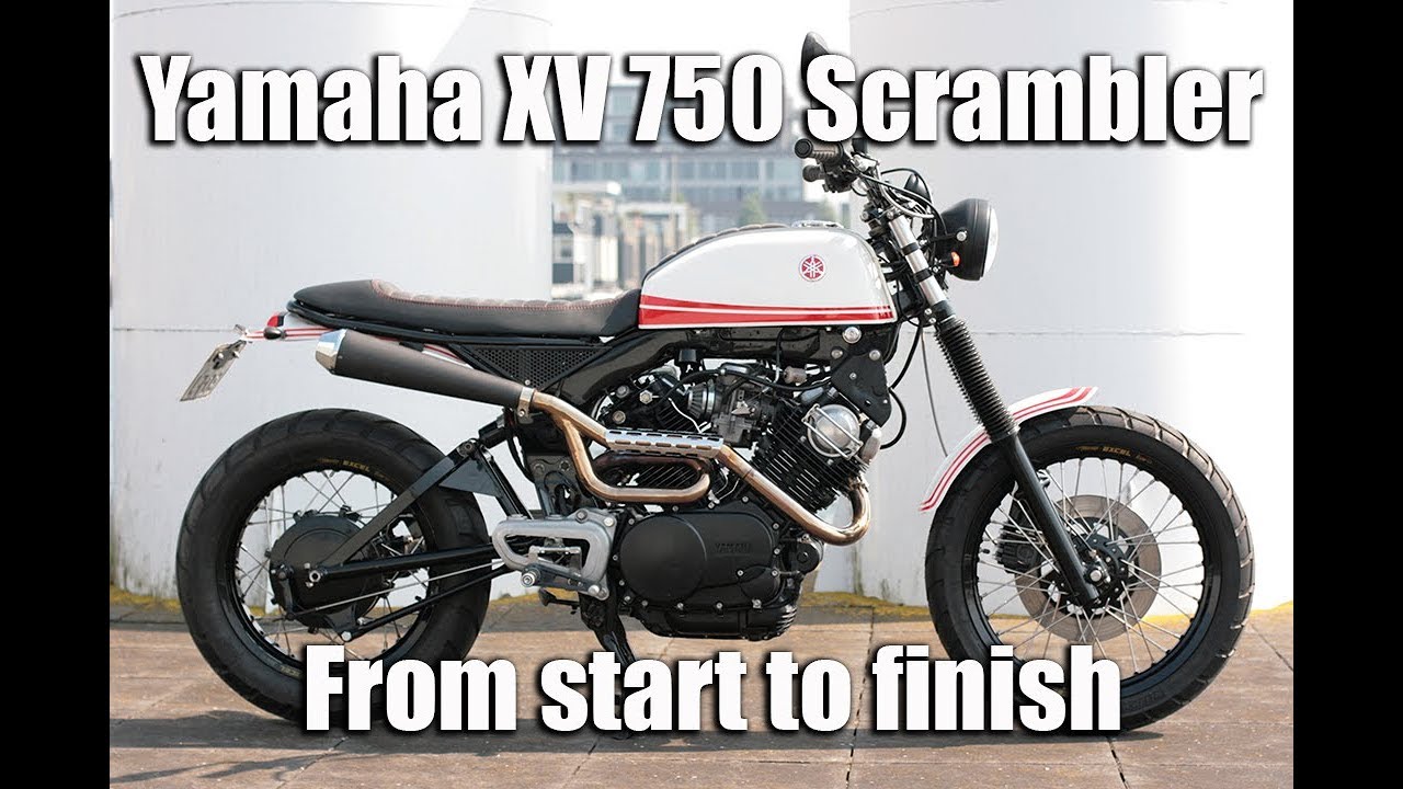 Yamaha Virago XV 750 Scrambler by Chiefpep