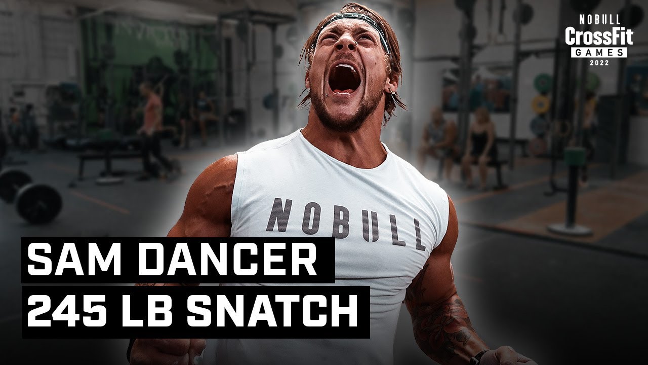 Sam Dancer Max Snatches 245 lb &mdash; 2022 Age-Group Semifinal