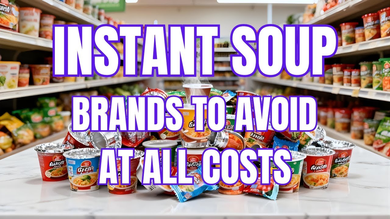 11 Instant Soup Brands to AVOID at All Costs (Only 3 Are ACTUALLY Safe)