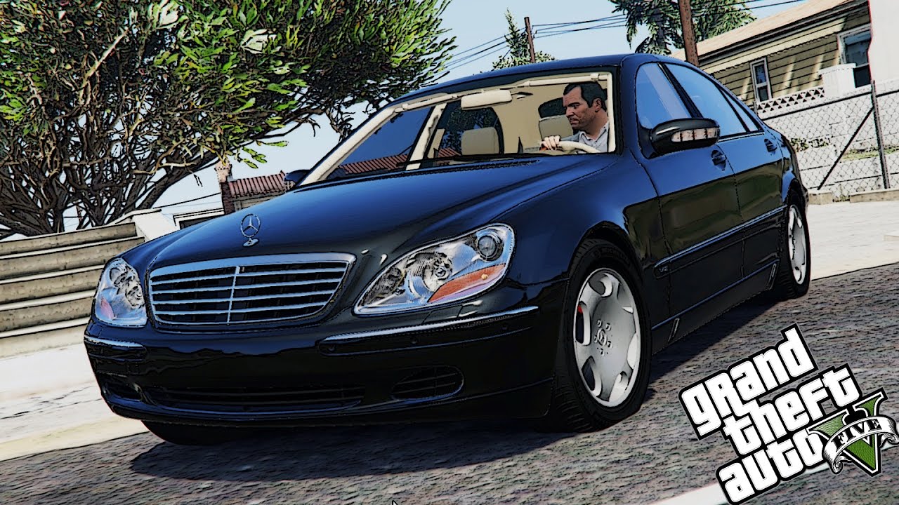 GTA 5 Mods : Mercedes-Benz S600 W220