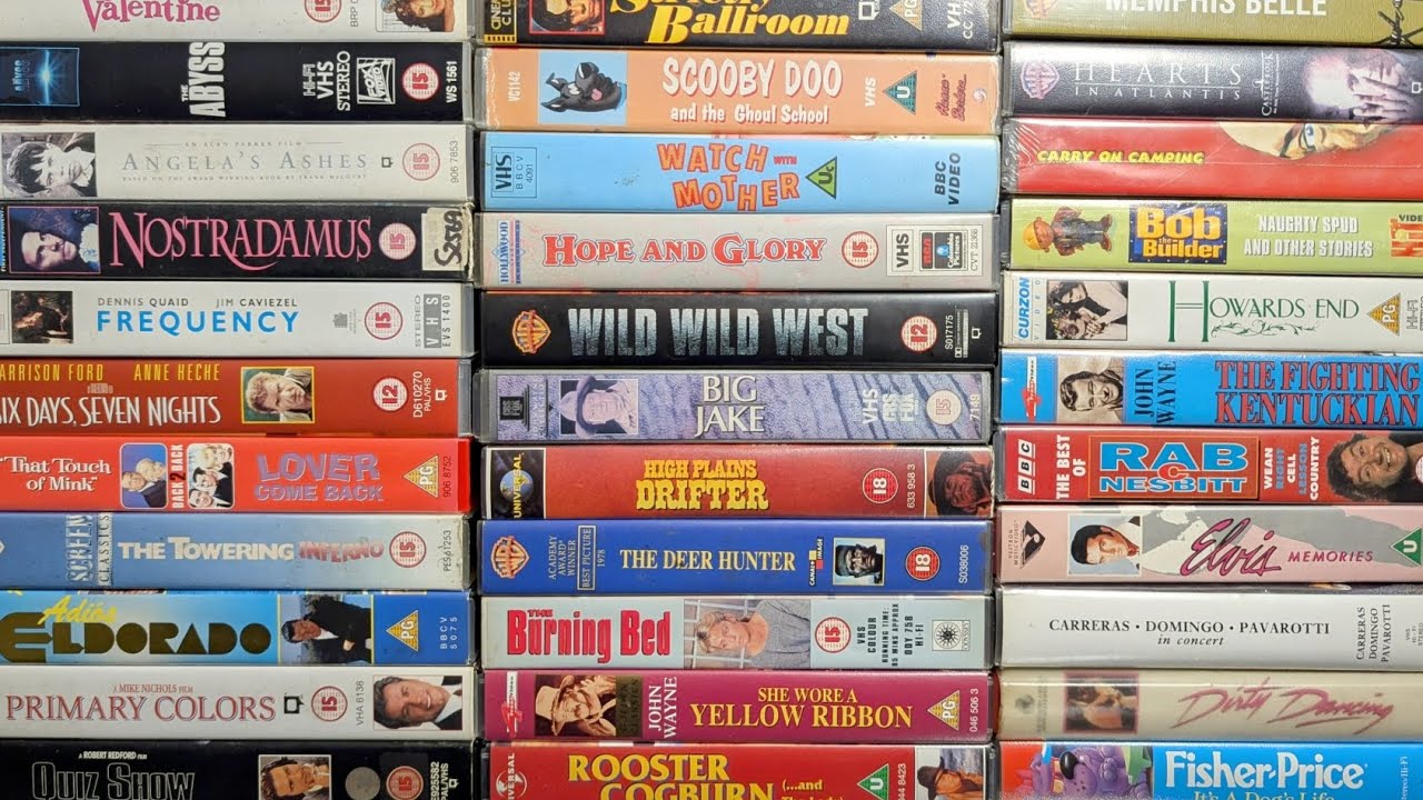 Big Box of VHS Tapes Delivery