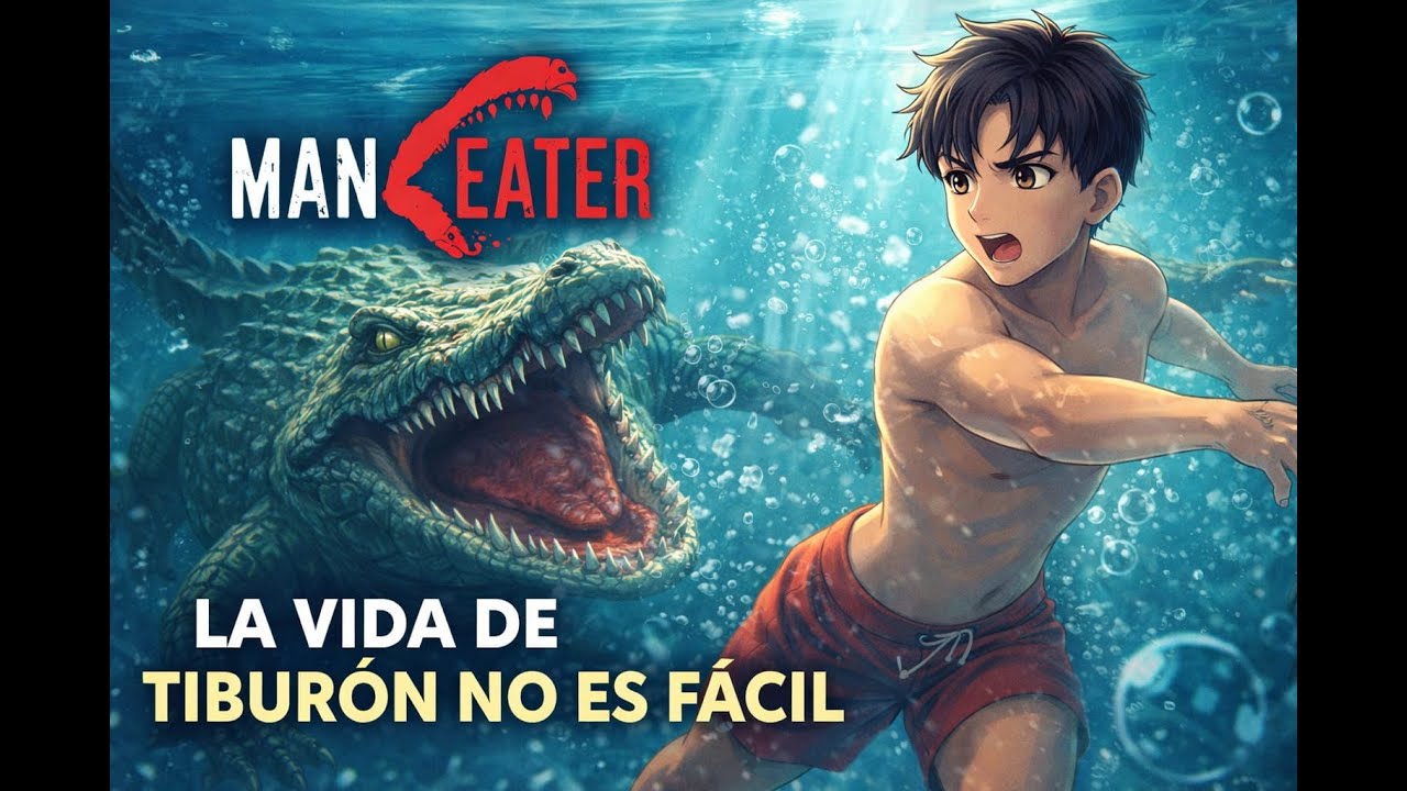 La vida de tiburón no es fácil 🦈 | MANEATER en directo | ¡Huida extrema!