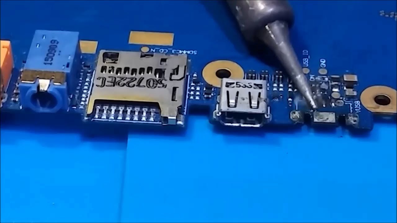 Tablet Canaima carga por el Mini USB pero no pasa datos. Cambio de puerto  y reconstruccion de pista