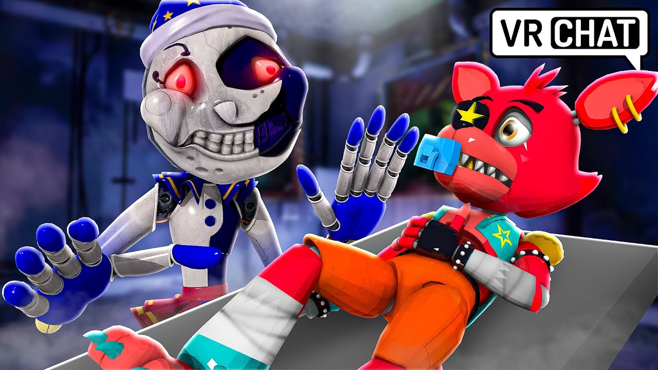 Moon Helps Foxy FIX HIS SON in VRCHAT