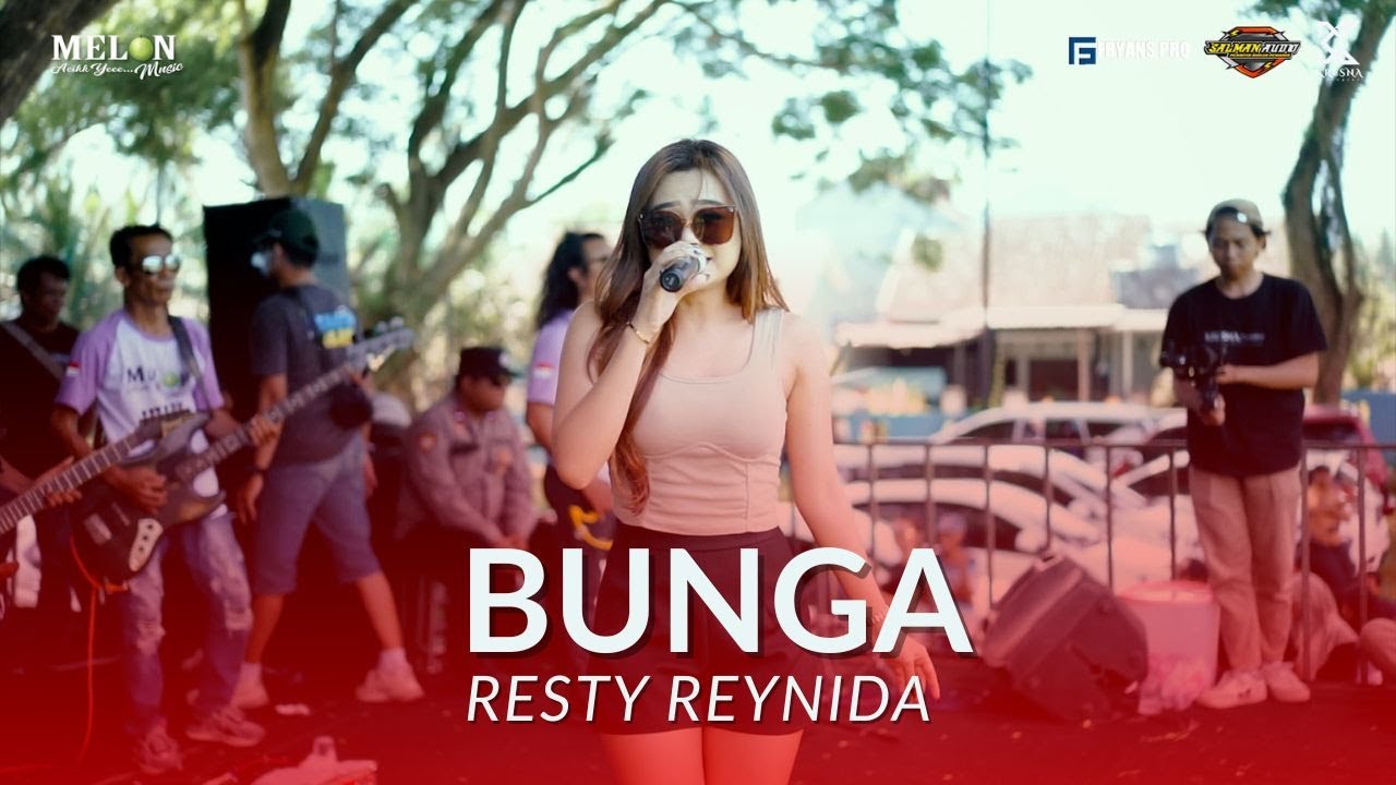 BUNGA - RESTY REYNIDA || MELON MUSIC LIVE ANNIVERSARY KE 2  PEMUDA IRLAP KEDAYUNAN