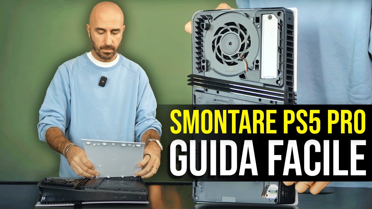 Come smontare PS5 PRO senza rovinare la console