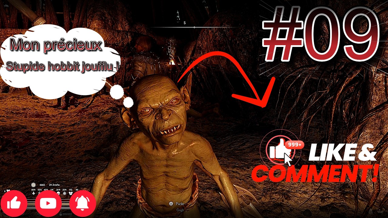 Skyrim NolvusV6 [4K EP09] On part capturer Gollum et buter le dieu Bleu !🥶