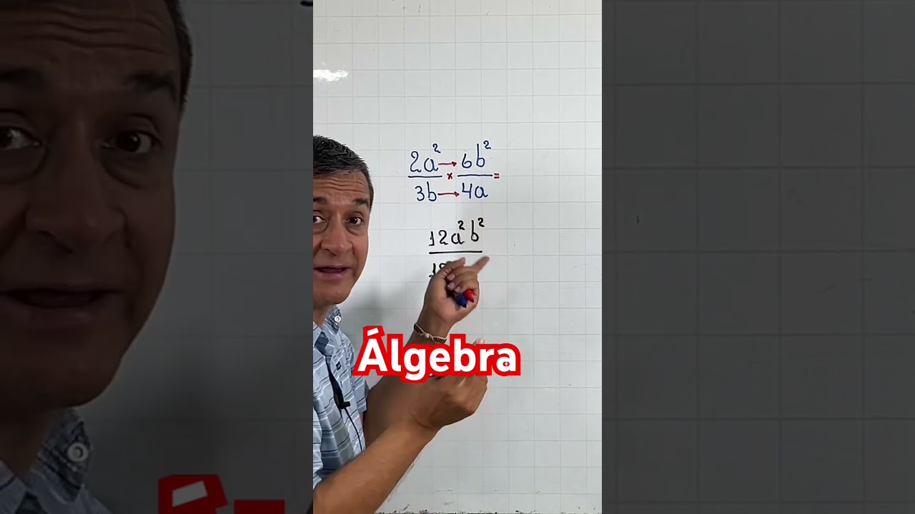 Multiplicaci&oacute;n de Monomios #matematicas #algebraicamente #mathematica #algebra #profeluchito