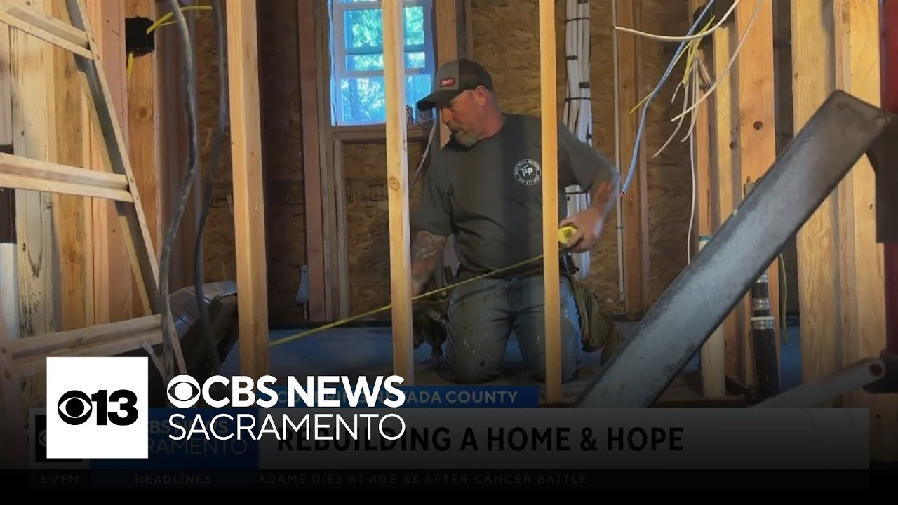Nevada City community steps up to help rebuild widow's home lost in fire