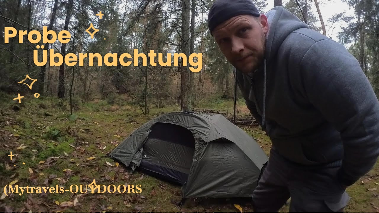 Meine Probe für das Bushcrafter-Treffen 