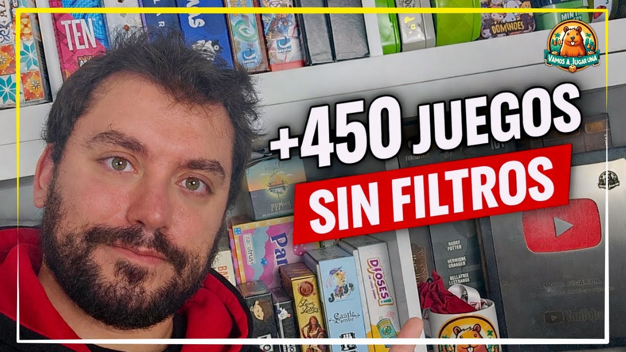 ¡MI LUDOTECA AL COMPLETO! +450 JUEGOS DE MESA SIN FILTROS