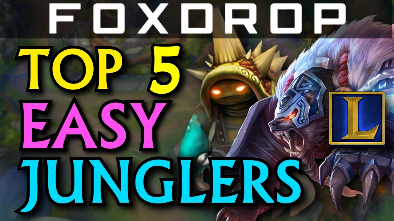 Top 5 Easy Junglers That Are Really Strong - League of Legends