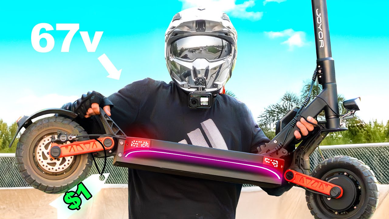 This Scooter Shouldn't Possibly Exist Because...