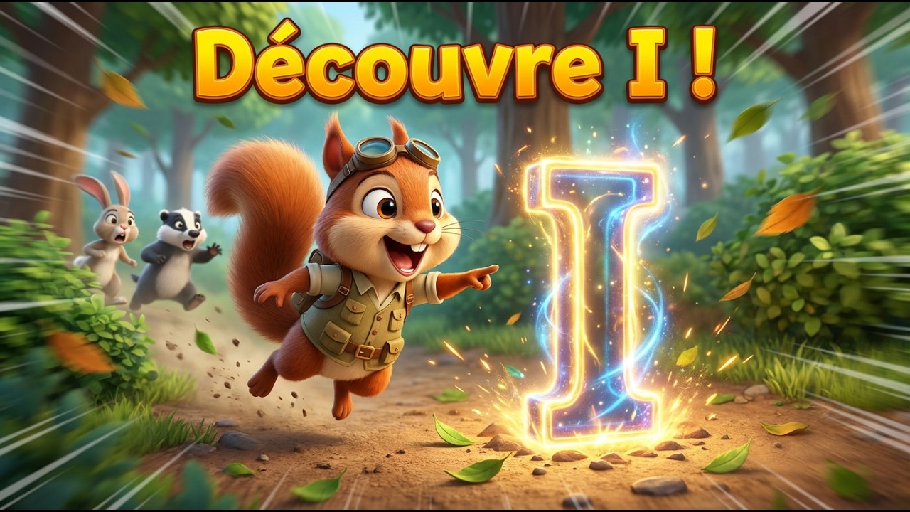 😲 La lettre I prend vie ! Une aventure magique pour apprendre en s’amusant 🐉🌲