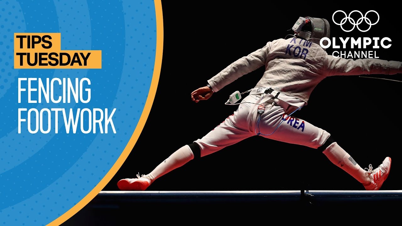 Learn the Basics of Fencing Foot Work ft. Erwann Le Pechoux | Olympians' Tips