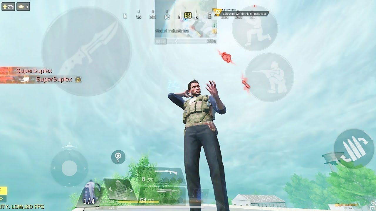 Chill Solo VS Squad Gameplay on Xiaomi 13 Pro
