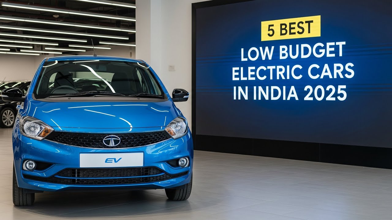Best Low Budget Electric Cars in India 2025 | Affordable EV Cars with Price & Range