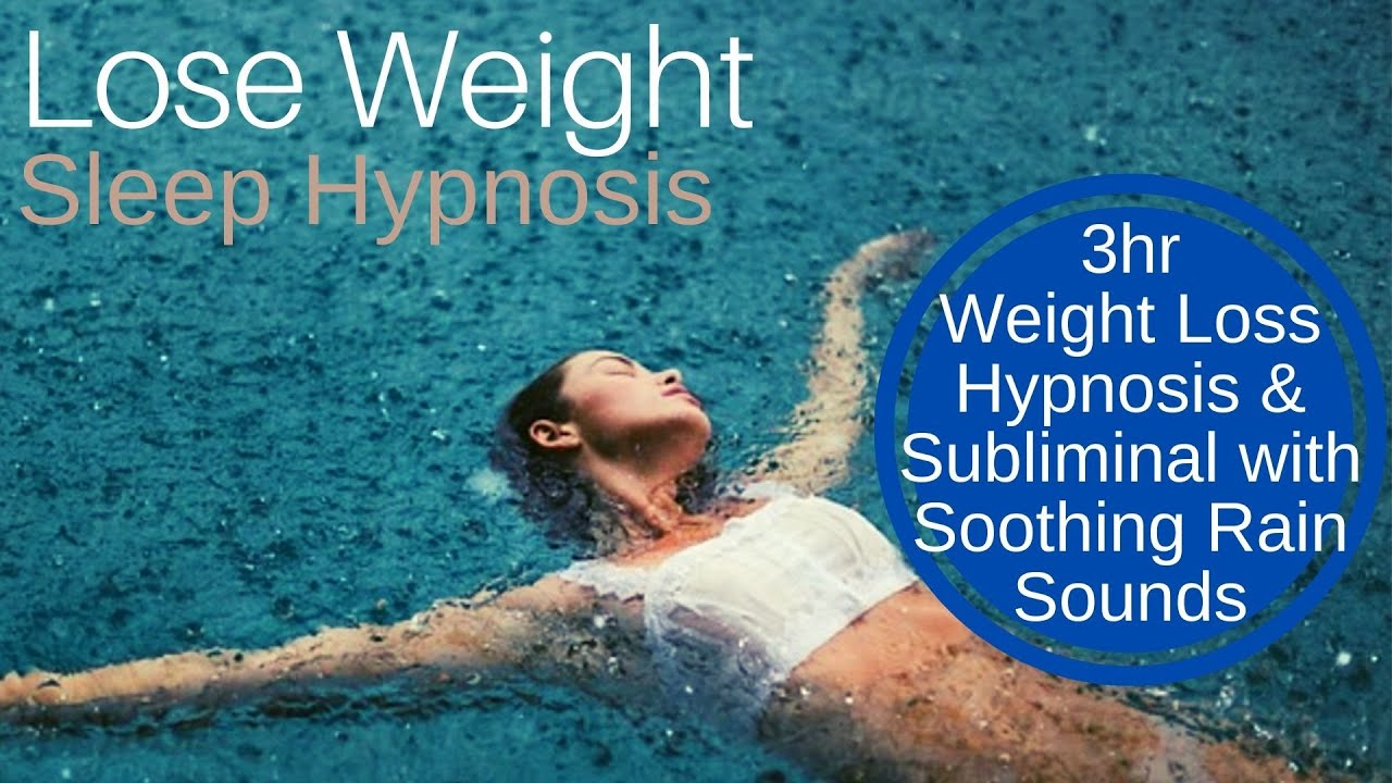 Lose Weight Sleep Hypnosis & Subliminal with Rain Sounds - Focus on Healthy Weight Loss Meditation