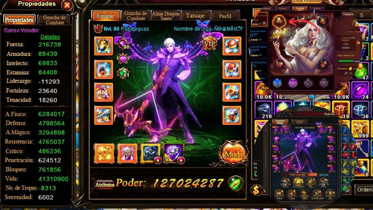 Legend Online • 24k Diamantes TOP 1 Arqueiro EN Teseo Es Mio Otra Vez