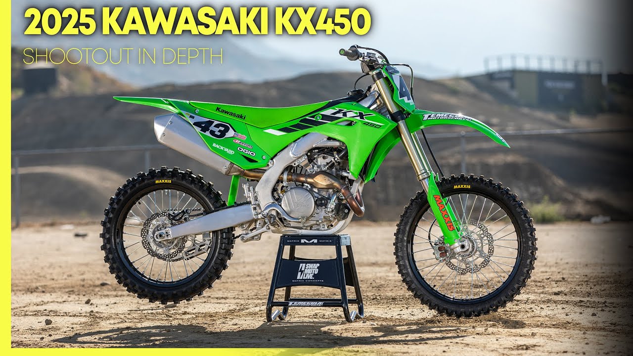 Всё ещё нужно доработать? — Kawasaki KX450 2025 года | Подробно
