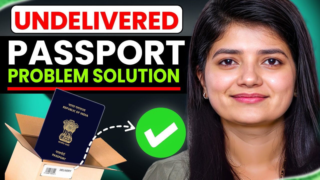 Undelivered Passport Problem Solution 2024 | How to get Undelivered Passport