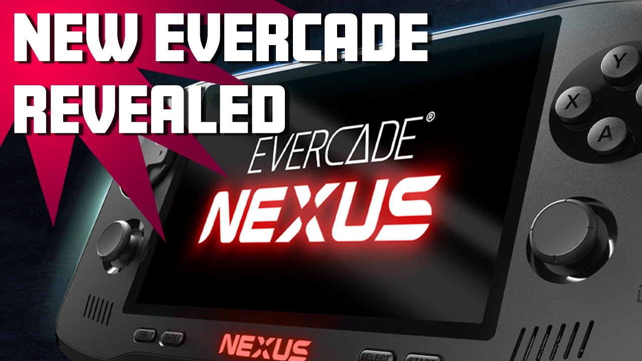 Компания Evercade представила Nexus. Это новая портативная консоль!