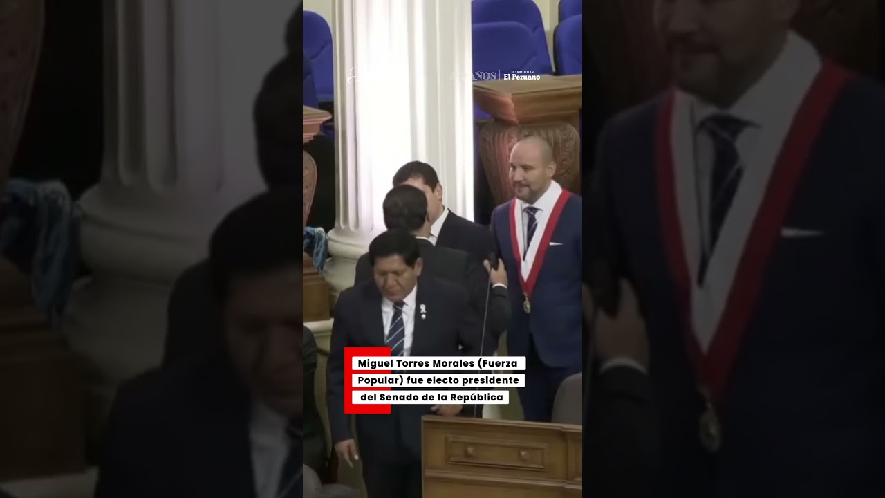Miguel Torres fue electo presidente del Senado de la Rep&uacute;blica para el periodo 2026-2027