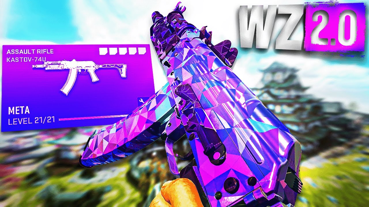 the *NEW* BROKEN KASTOV 74u on ASHIKA ISLAND! (Ashika Island Warzone)