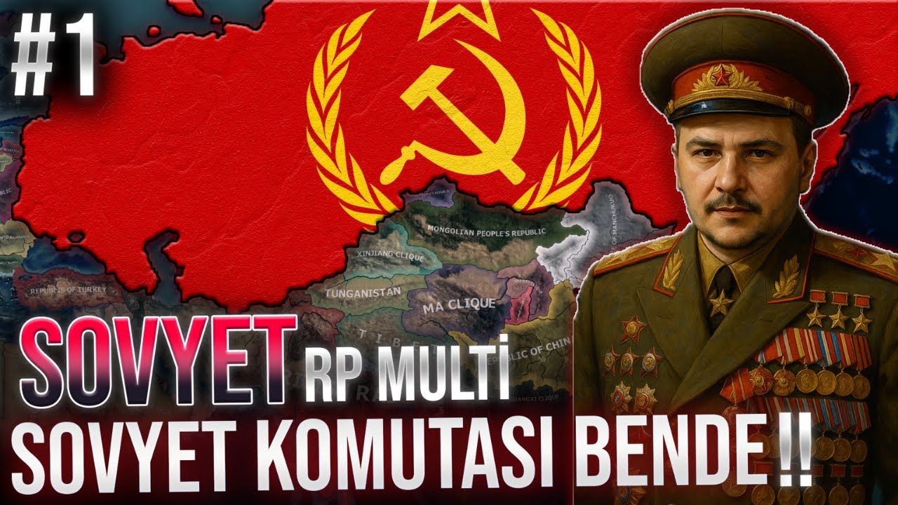 DÜNYADA YENİ BİR SOLUK | Hearts of Iron 4 - MULTIPLAYER | SOVYET #1