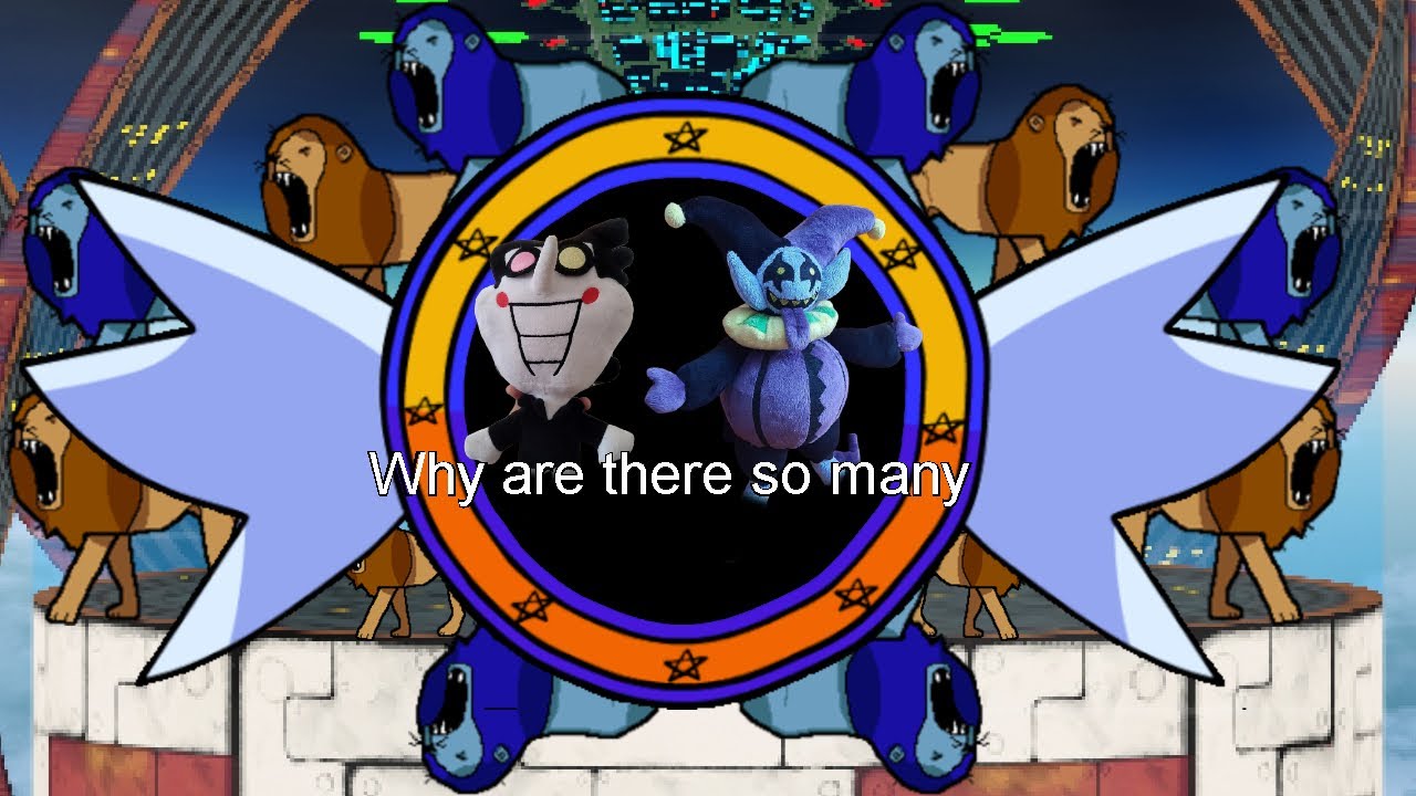 Jevil and Spamtons frantic fight