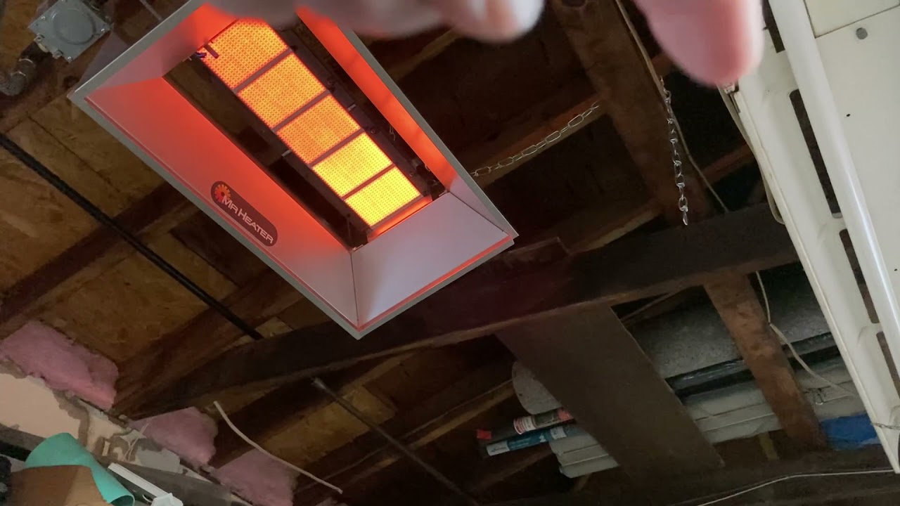 Обзор газового инфракрасного обогревателя Mr. Heater мощностью 40 000 BTU.